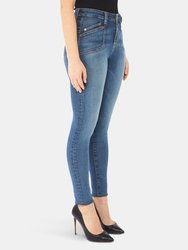 Alexa-RCB High-Rise Skinny Jean - Rugged Classic Blue