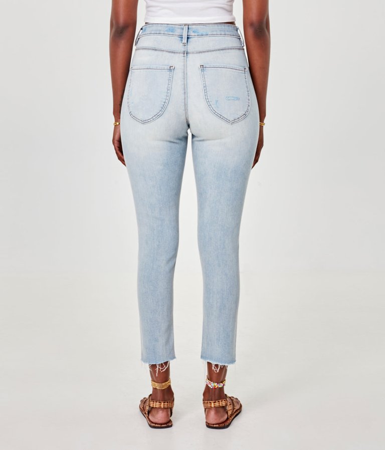 Alexa-Sl High Rise Skinny Jeans - Silver Lake