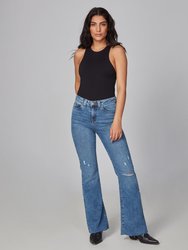 Alice-BM High Rise Flare Jeans