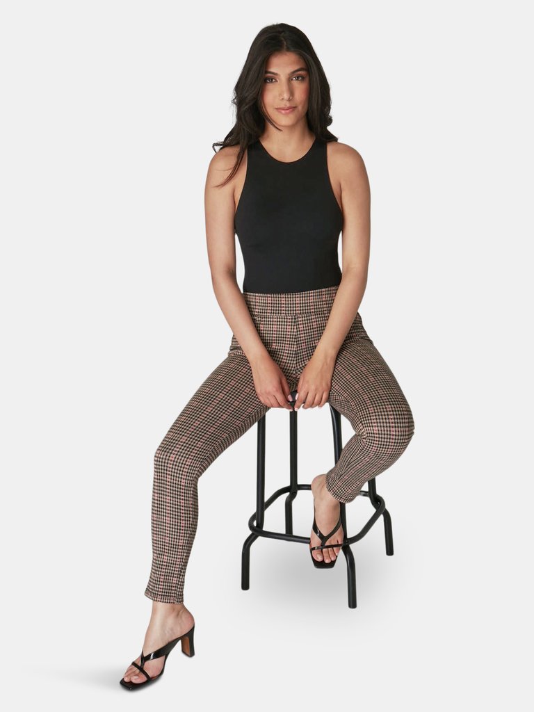 Anna-JGH Leggings - Jacquard Gingham