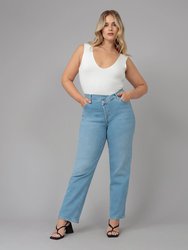 Baker High Rise Crossover Jeans