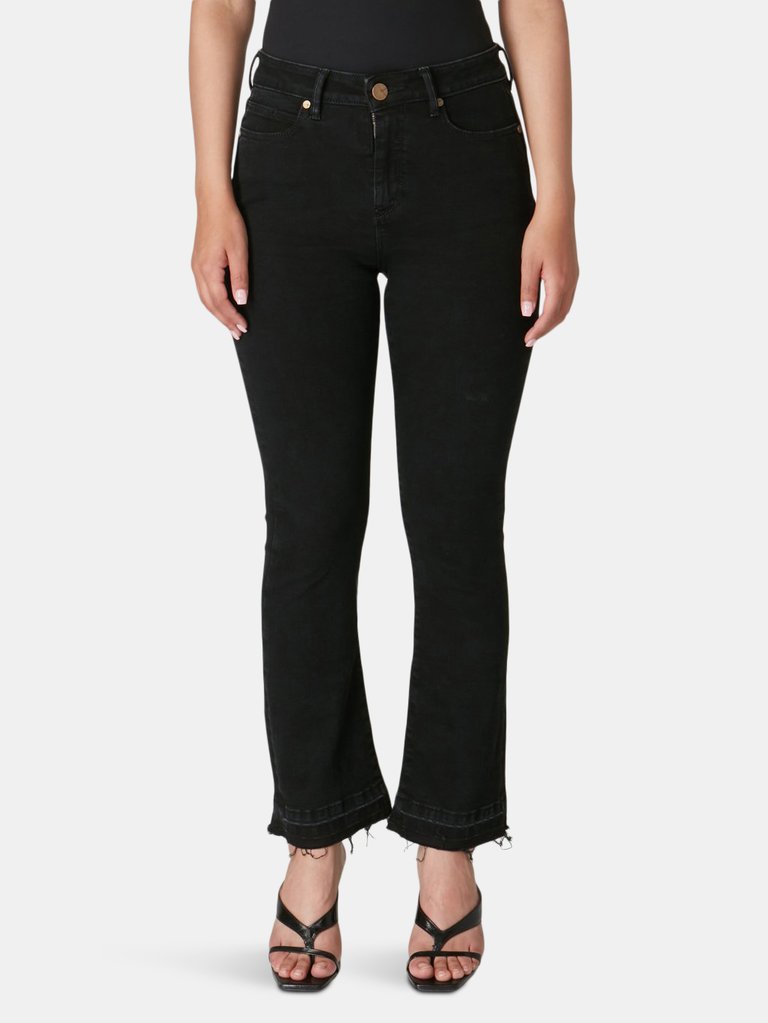 Billie-RBLK High-Rise Bootcut Jeans