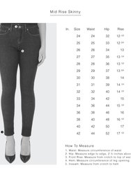 Blair-DRB Mid-Rise Skinny Jeans