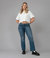 Bradly-Dis Mid Rise Flare Jeans