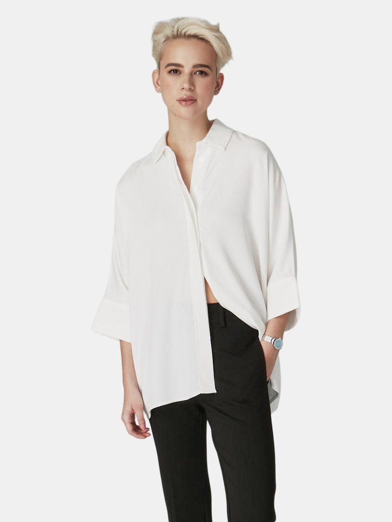 Collen-ECRU Blouse - Ecru