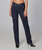 Denver Dark Rinse Blue High Rise Straight Jeans - Dark Rinse Blue