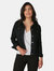 Gabriella-BLK Classic Denim Jacket - Black