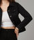 Gabriella-BLK Classic Denim Jacket