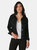 Gabriella-BLK Classic Denim Jacket - Black