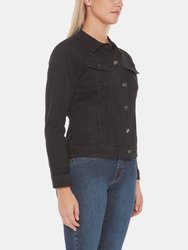 Gabriella-BLK Classic Denim Jacket