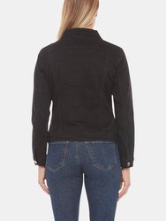 Gabriella-BLK Classic Denim Jacket