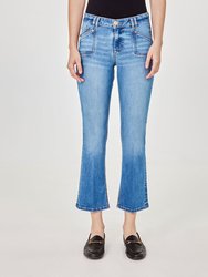 Gene-Lib Mid Rise Bootcut Jeans