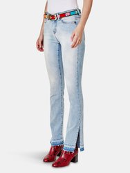 GENE-SL Mid Rise Bootcut Jeans