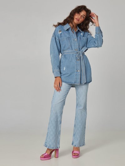 Lola Jeans HAYDEN-VD Belted Shacket product