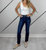 Kate Denim Pant In Dark Denim - Dark Denim