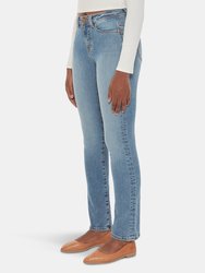 Kate-LBD High-Rise Straight Jeans