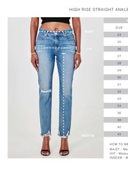 Kate-rcb High Rise Straight Jeans