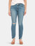 Kristine-RCB Mid-Rise Straight Jeans