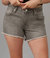 Liana High Rise Shorts In Mid Ash - Mid Ash