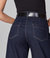 Milan Dark Rinse Blue High Rise Wide Leg Jeans