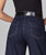 Milan Dark Rinse Blue High Rise Wide Leg Jeans