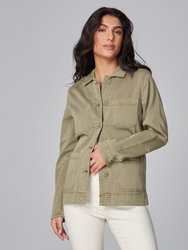 Nili-Dk Utility Jacket - Deep Khaki