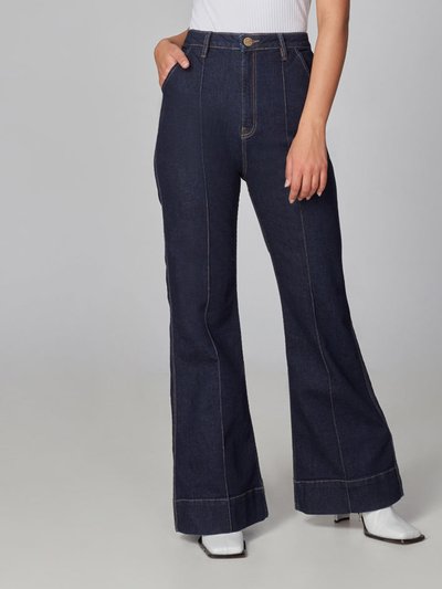 Lola Jeans Stevie Dark Rinse Blue High Rise Flare Jeans product