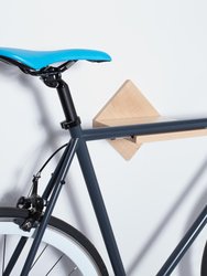 Maple Wooden Wall Bike Rack