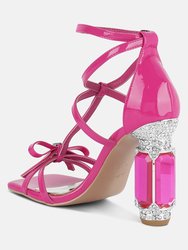 Affluence Jeweled High Heel Sandals