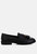 Alibi Tassels Detail Loafers - Black