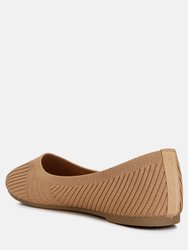 Ammie Solid Casual Ballet Flats