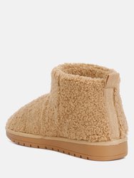 Anatole Fleece Exterior Fluffy Boots