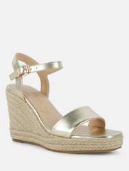 Augie Woven Wedge Sandals