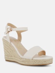 Augie Woven Wedge Sandals