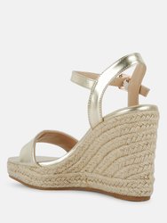 Augie Woven Wedge Sandals