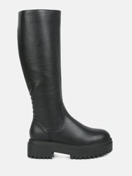 Axle Knee Boot - Black