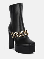 Bambini High Platform Ankle Boots