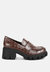 Benz Platform Loafer - Brown