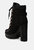 Birch Block Heeled Ankle Boots