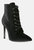 Bornsta Velvet High Heeled Velvet Boots