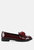 Bowberry Bow-Tie Patent Loafers - Burgundy