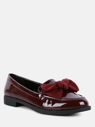 Bowberry Bow-Tie Patent Loafers
