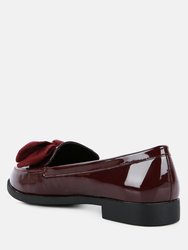 Bowberry Bow-Tie Patent Loafers
