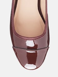 Camella Round Toe Ballerina Flat Shoes