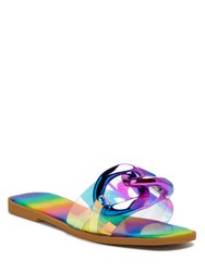 Caroons Clear Slide Flats