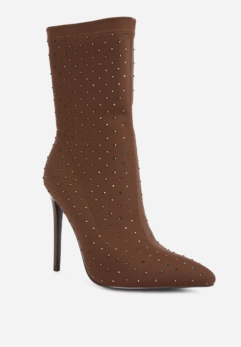Cheugy Embellished Ankle Boots