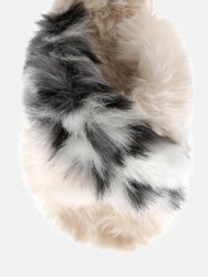 Chipmunk Faux Fur Indoor Flats