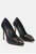 Cirrus Diamante Embellished Brooch Pumps Heels By Ruw