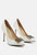 Cirrus Diamante Embellished Brooch Pumps Heels By Ruw