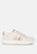 Claude Faux Leather Back Panel Detail Sneakers - Beige